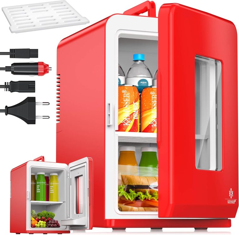 KESSER Mini Réfrigérateur 2 en 1 15L Rouge