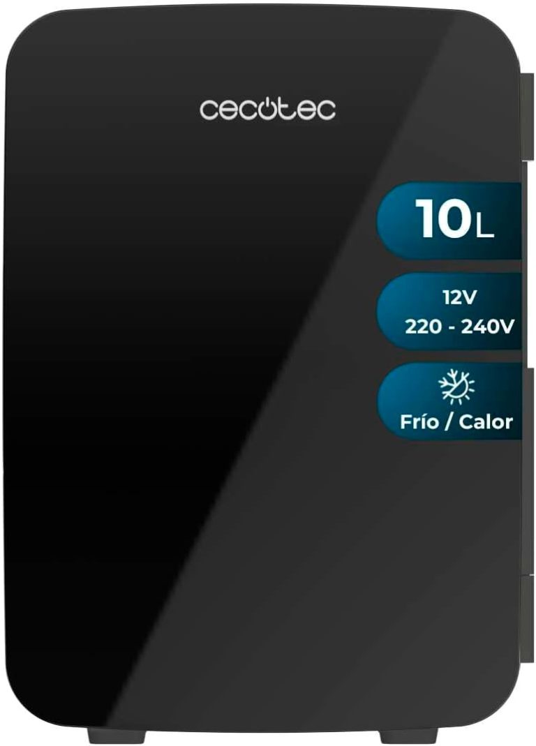 Cecotec Mini Réfrigérateur Bolero MiniCooling 10L Bahamas Black